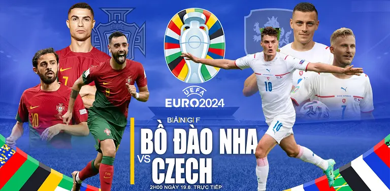 Nhận định bảng F - Bồ Đào Nha vs Czech: Soi kèo nhà cái