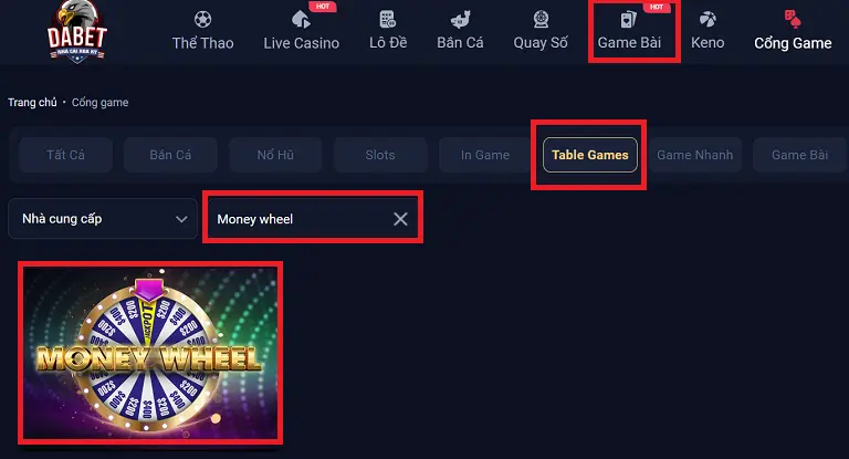 Hướng dẫn người chơi cách tham gia money wheel dabet cùng chuyên gia
